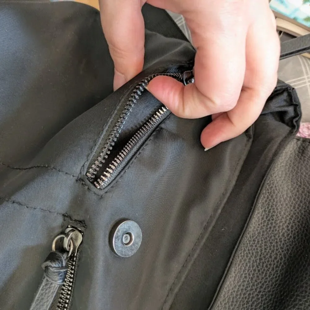 Botkier Black Mini Backpack